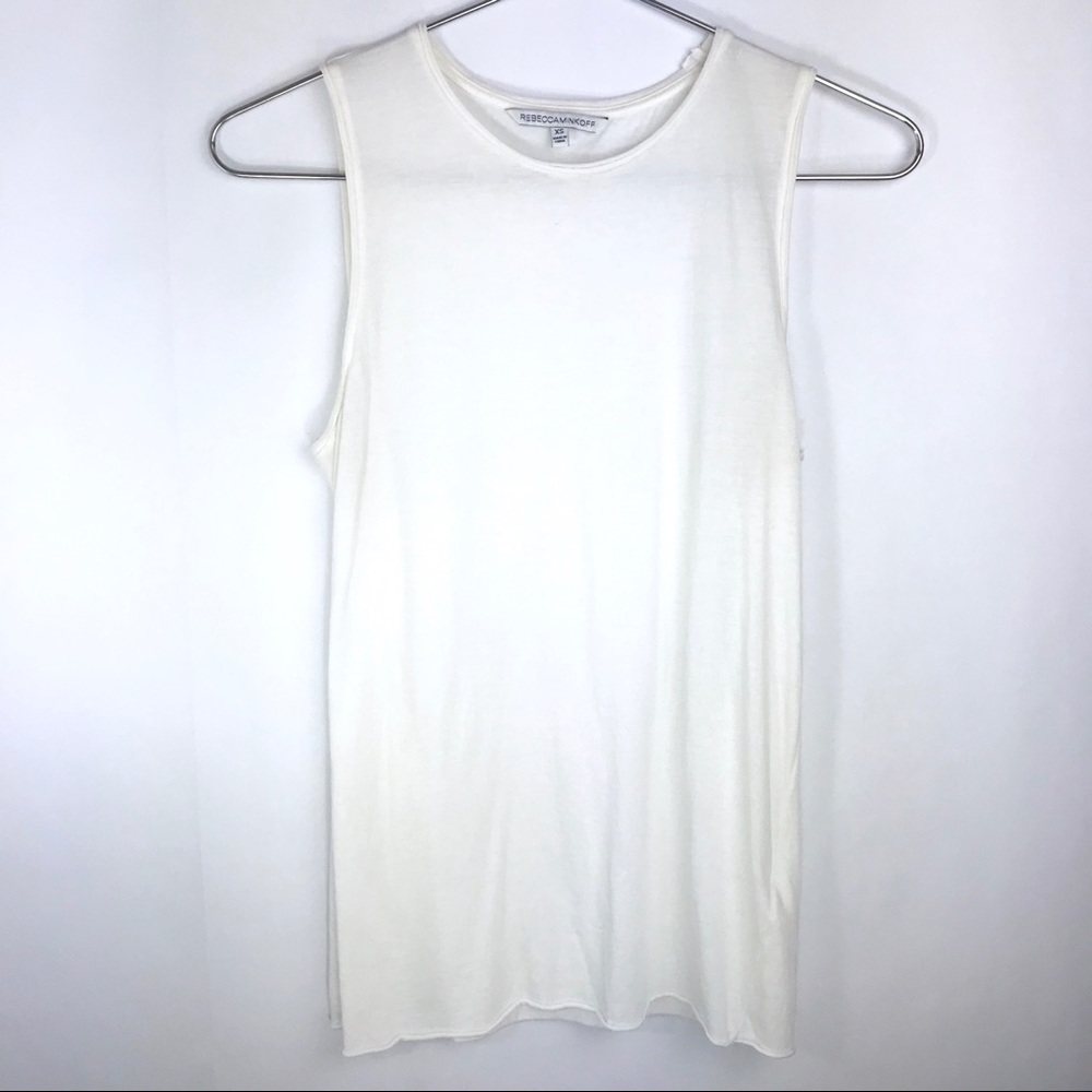 4/$25 Rebecca Minkoff ivory tank